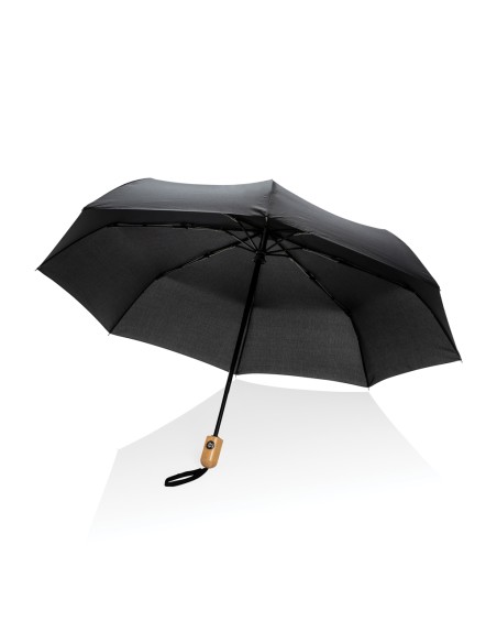 Mini ombrello bambù apri/chiudi 21" rPET 190T Impact AWARE™